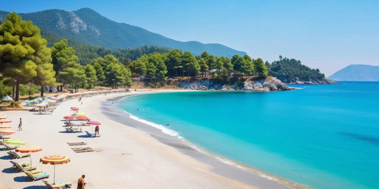 Papias beach thassos: paradise on the greek island